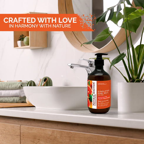 Liquid Hand Wash, Blood Orange - 13.5 fl oz | NATURAL SOLUTION